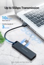 Vention USB Hub 3.0 4 Port with Power Supply 1M (CHLBF)