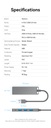 Vention USB Hub 3.0 With Power Supply 1M (CHLHF)