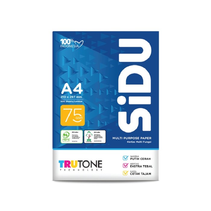Kertas SIDU A4 75gsm