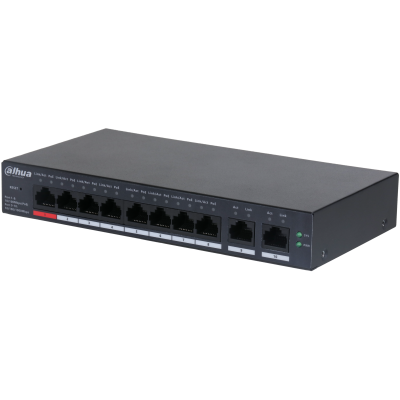 Dahua POE Switch DH-CS4010-8ET-110 (10P Cloud Managed Desktop Switch with 8P PoE)