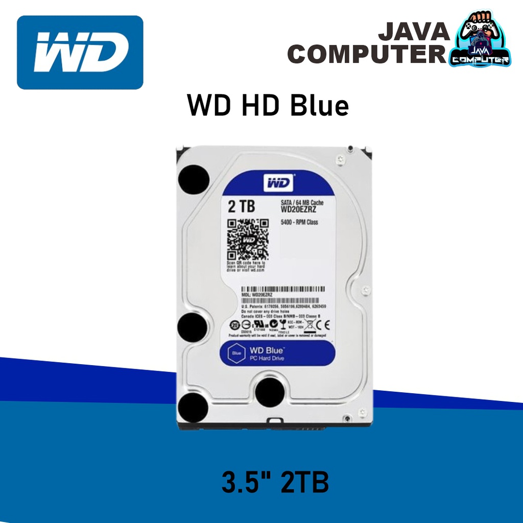 WD HD Blue 3.5" 2TB
