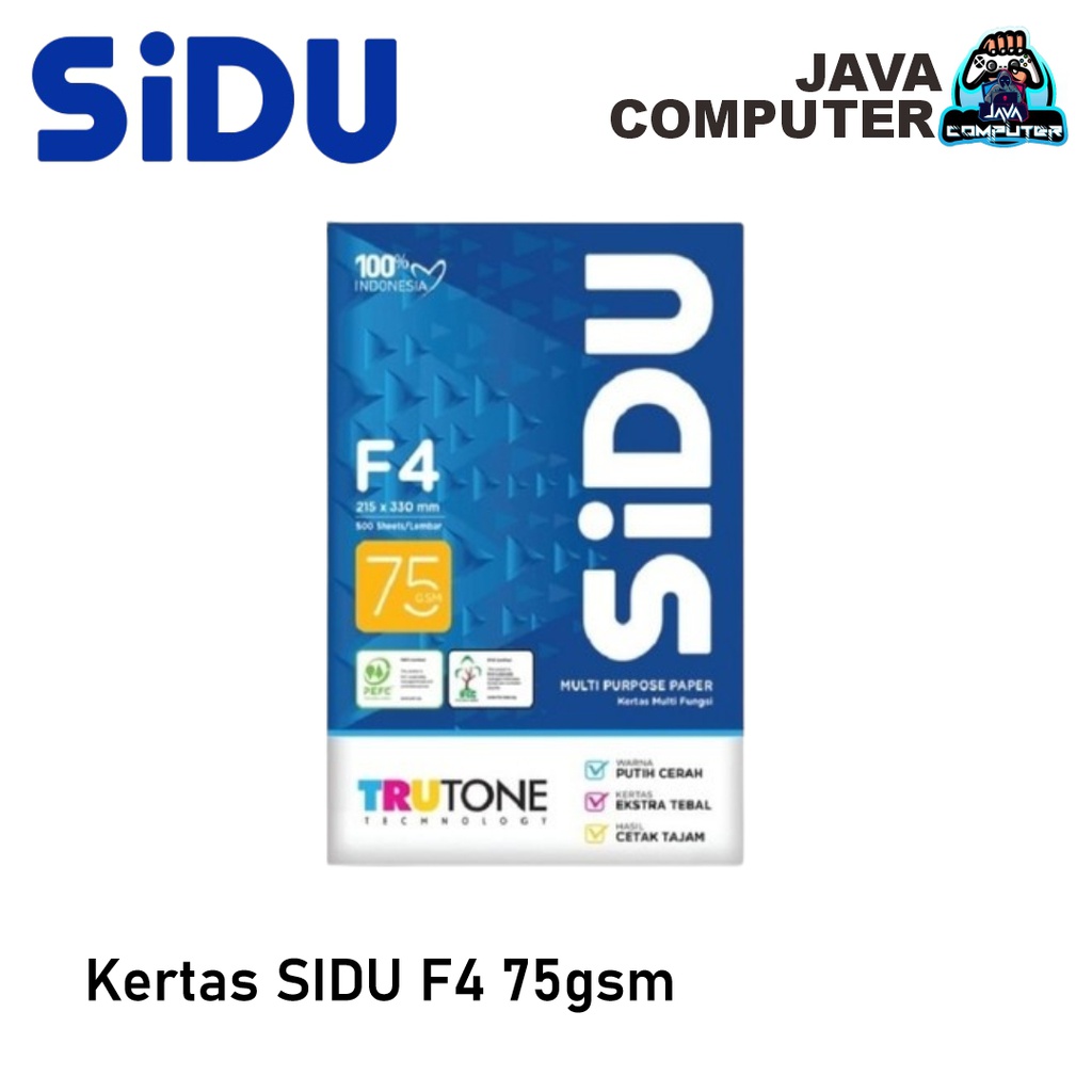 Kertas SIDU F4 75gsm