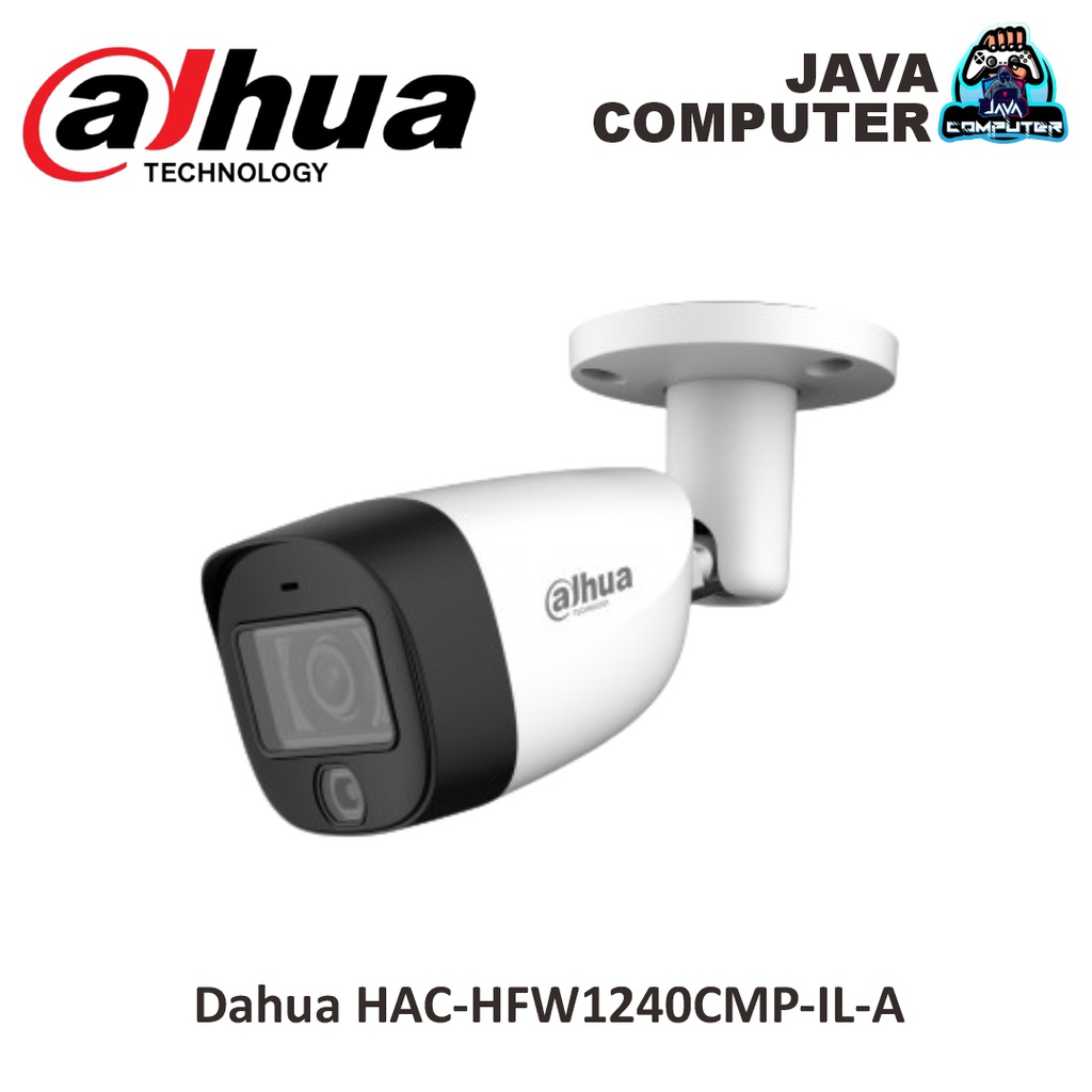 Dahua HAC-HFW1240CMP-IL-A (Analog, 2MP, Outdoor, Smart Dual Light, Mic)