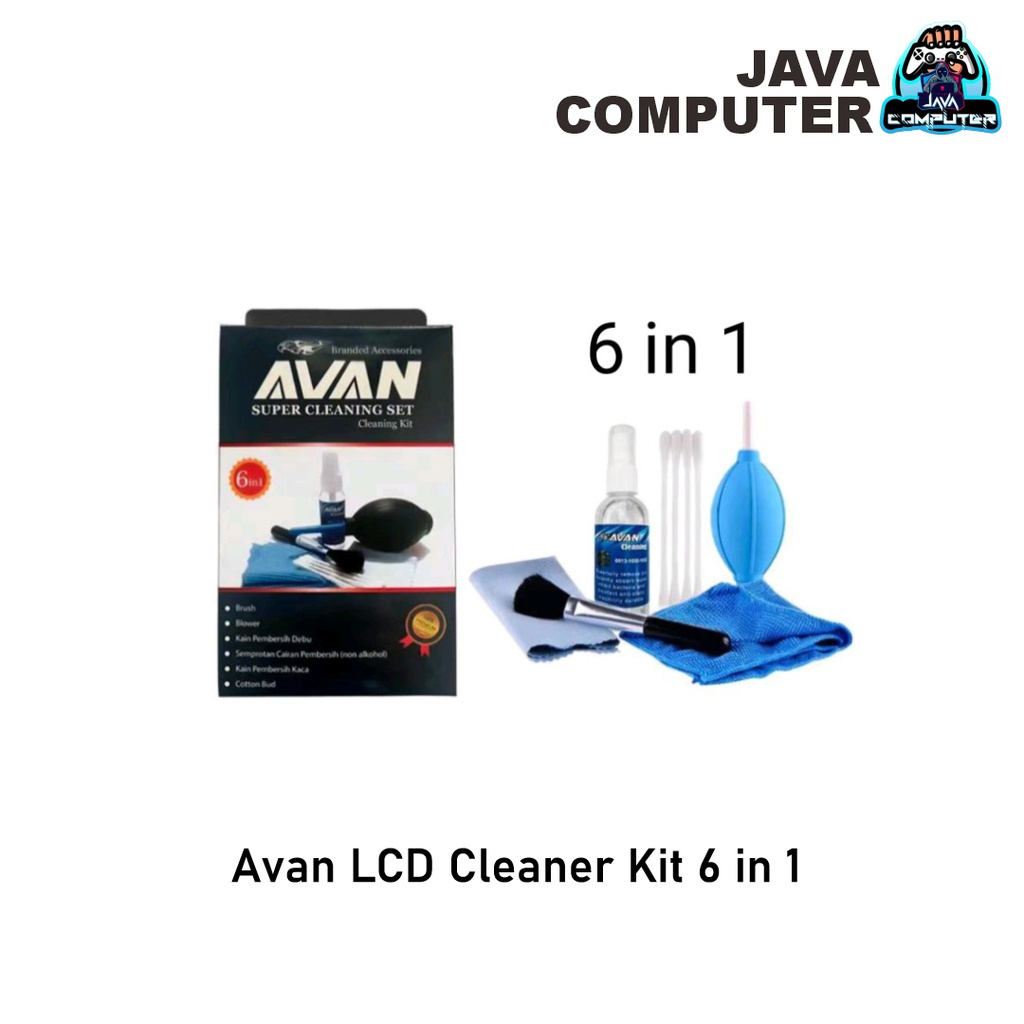 Avan LCD Cleaner Kit 6 in 1