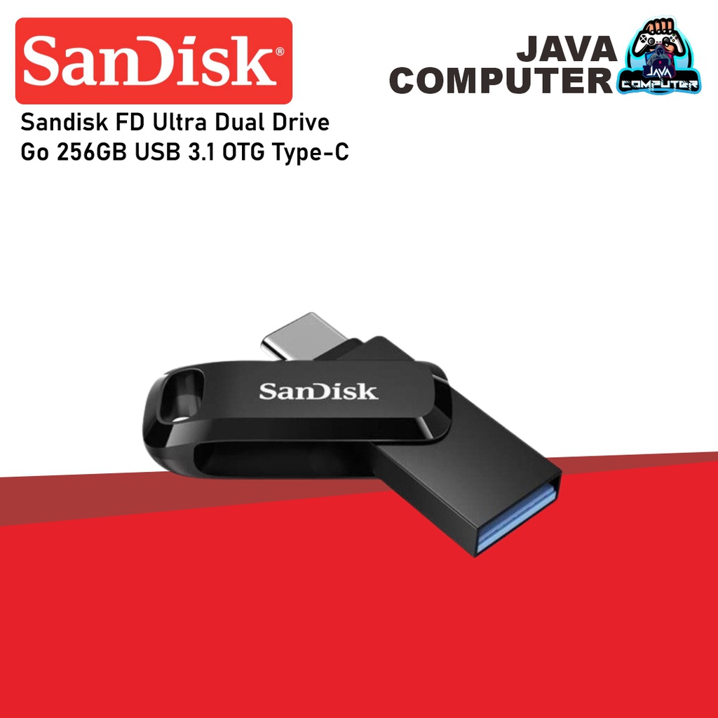 Sandisk FD Ultra Dual Drive Go 256GB 400Mb/s USB 3.1 OTG Type-C