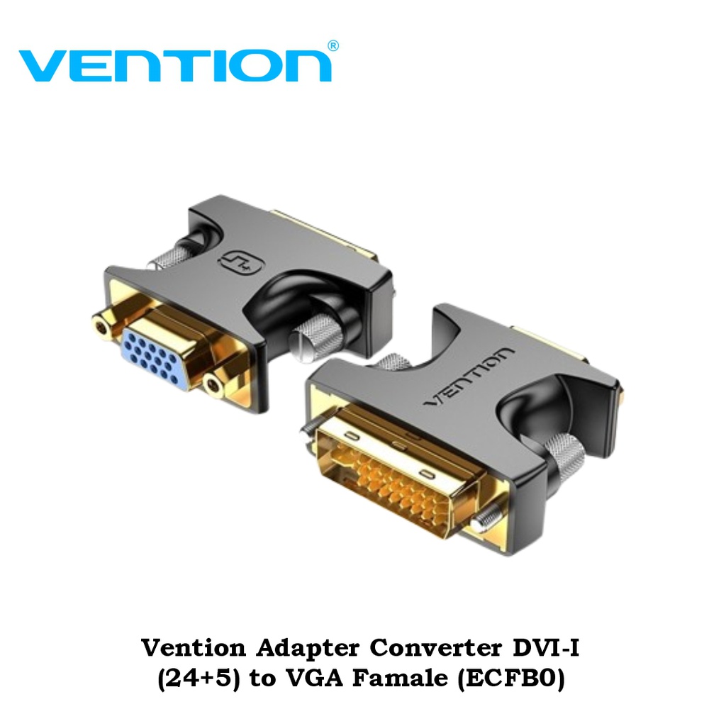 Vention Adapter Converter DVI-I (24+5) to VGA Famale (ECFB0)