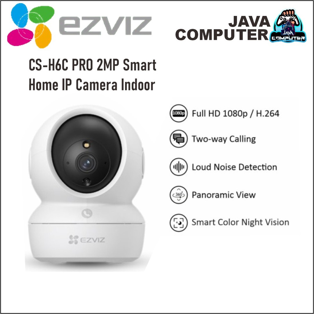 Ezviz CS-H6C PRO 4MP 2K Smart Home IP Camera Indoor