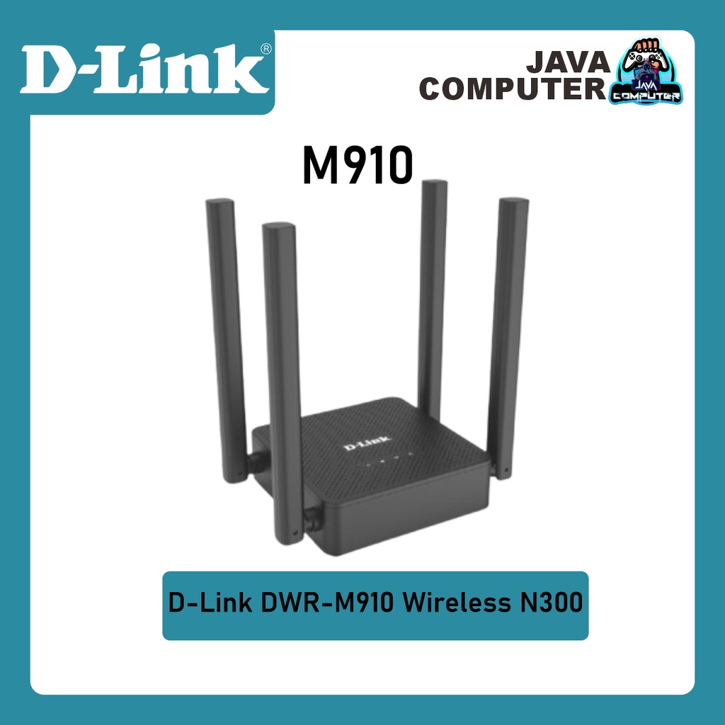 D-Link DWR-M910 Wireless N300 4G LTE