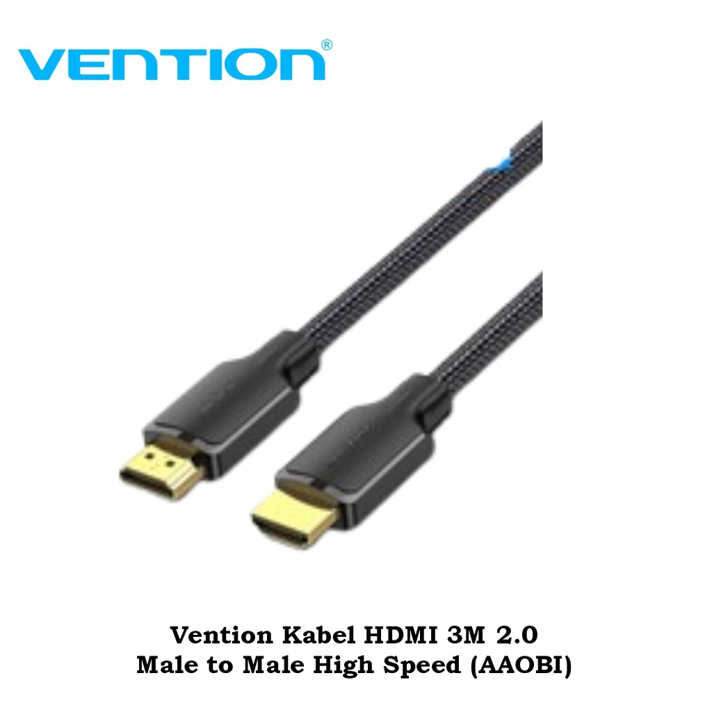 Vention Kabel HDMI 3M 2.0 Male to Male High Speed (AAOBI)