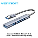 Vention USB Hub 4 Port 4 IN 1 USB 3.0 Slim Mini HUB (CK0HB)