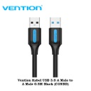 Vention Kabel USB Male to Male 3.0 High Speed Data Transfer 0.5M Black (CONBD)
