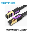 Vention Kabel RJ45-C7 Flat Cat 7 Patch Cable 0.5M Black (ICABD)