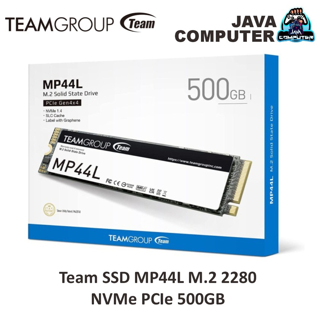 Team SSD MP44L M.2 2280 NVMe PCIe 500GB