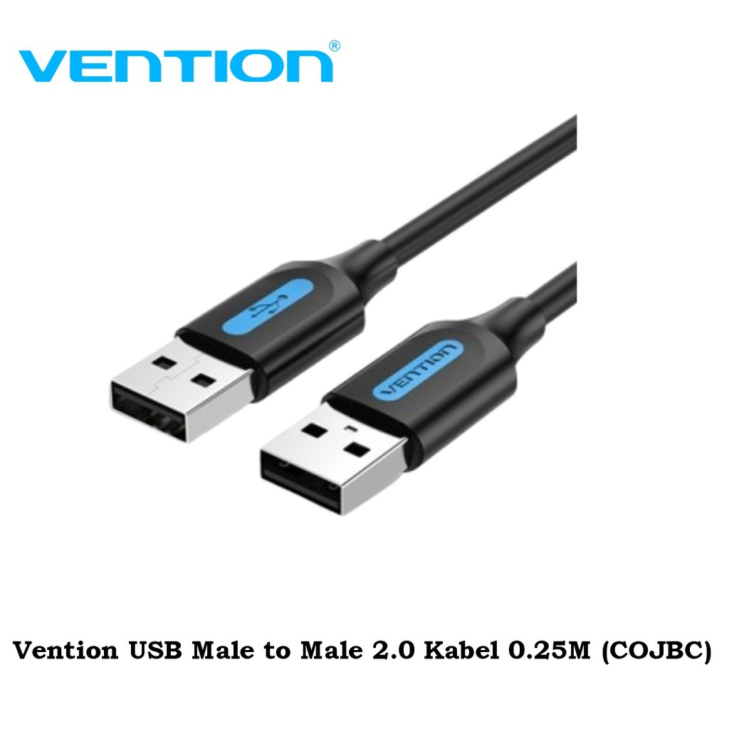 Vention USB Male to Male 2.0 Kabel 0.25M (COJBC)