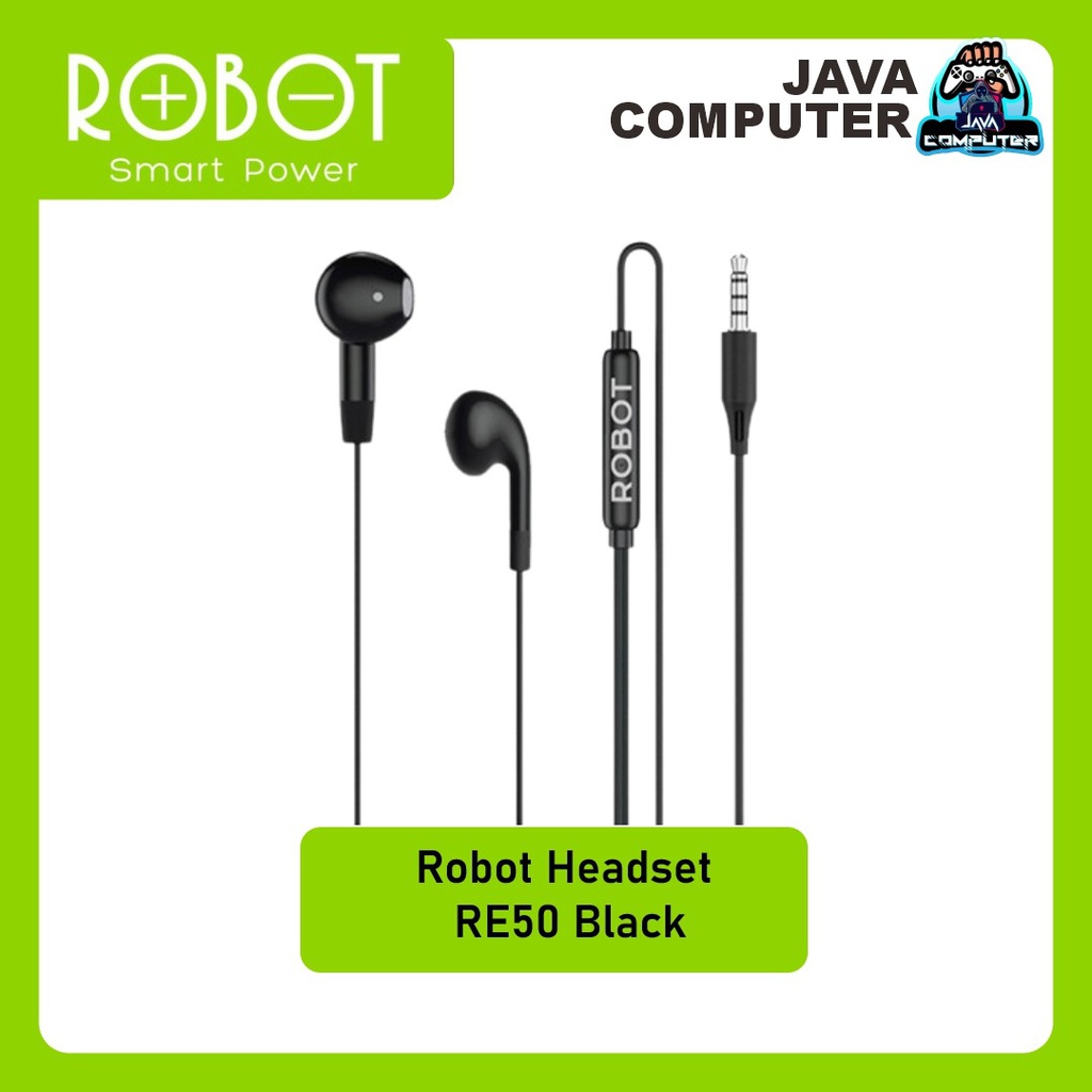 Robot Headset RE50 Black
