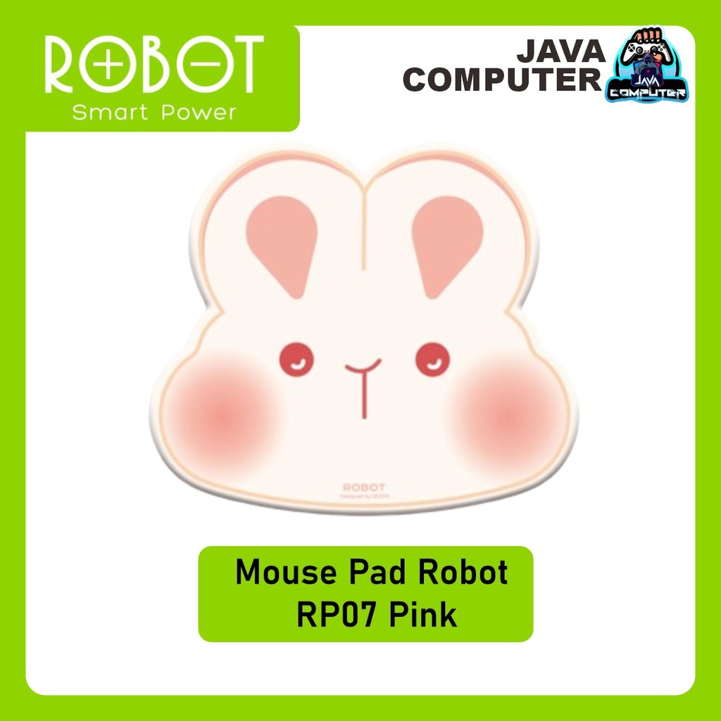 Mouse Pad Robot RP07 Pink