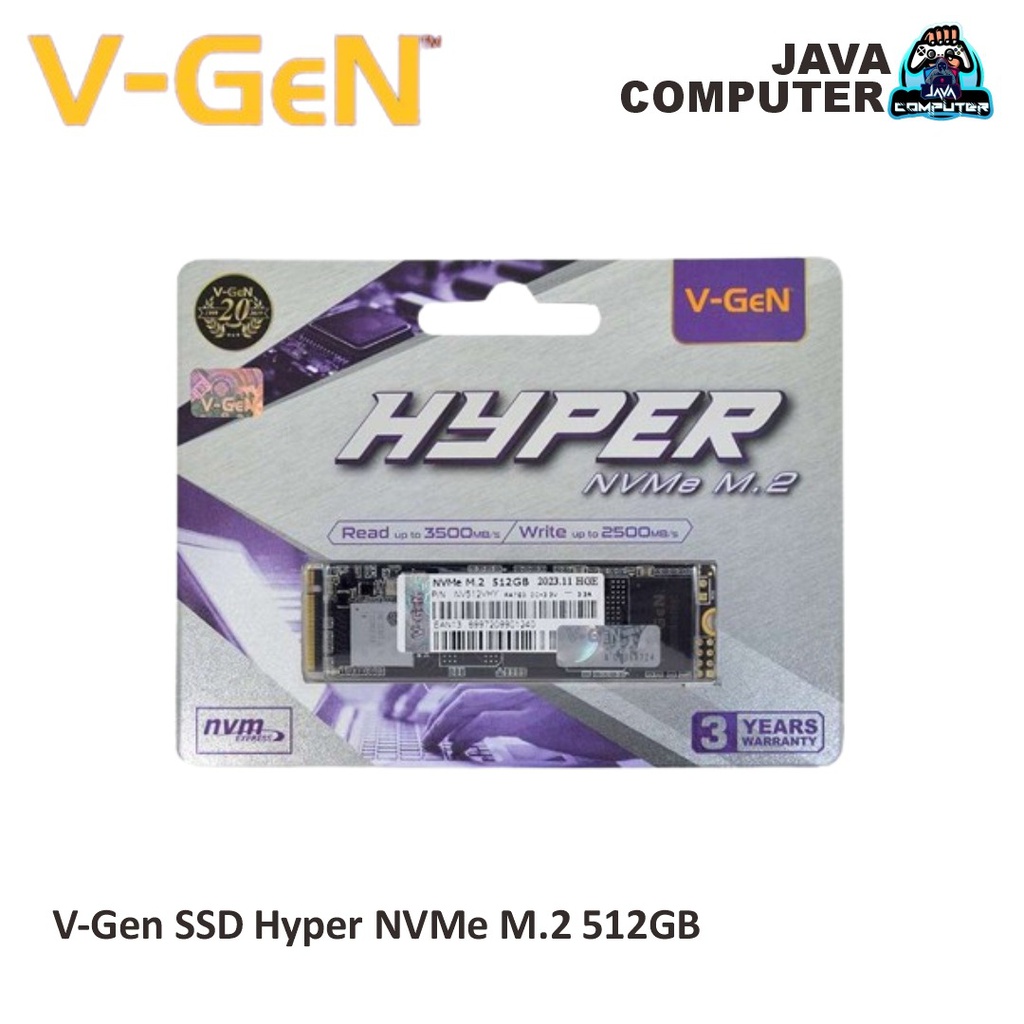 V-Gen SSD Hyper NVMe M.2 512GB