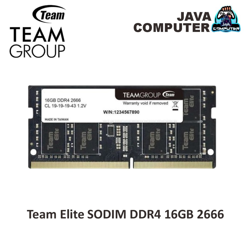 Team Elite SODIM DDR4 16GB 2666