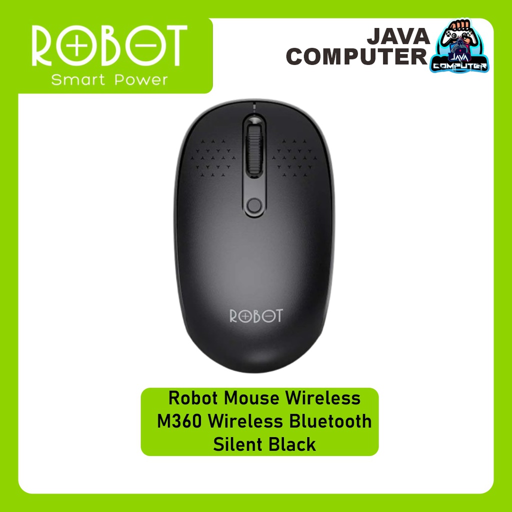 Robot Mouse Wireless M360 Wireless Bluetooth Silent Black
