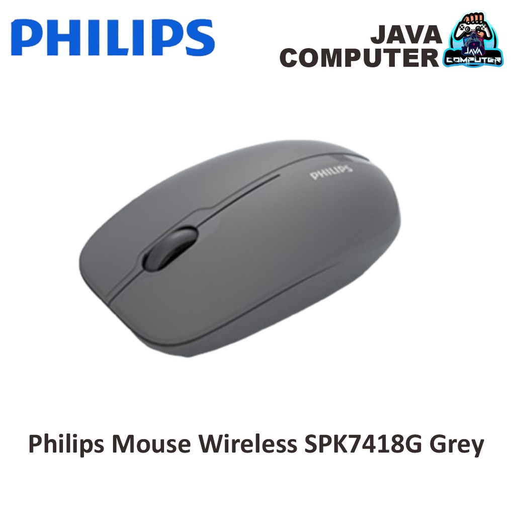 Philips Mouse Wireless SPK7418G Grey