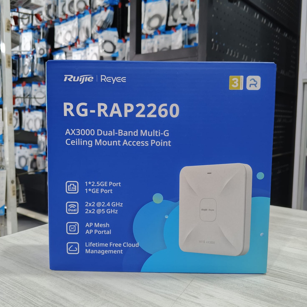 Ruijie RG-RAP2260 Wi-Fi 6 AX3000 High Performance Multi-G
