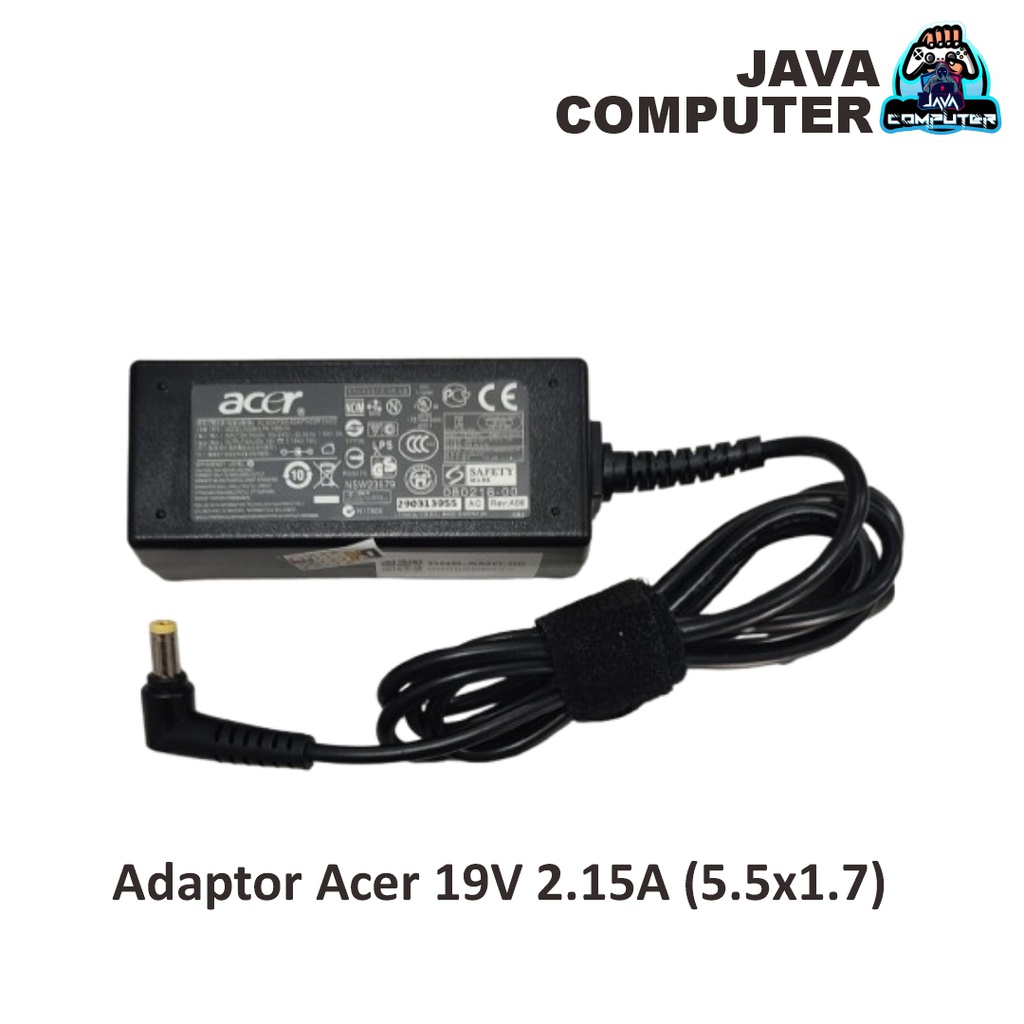 Adaptor Acer 19V 2.15A (5.5x1.7)