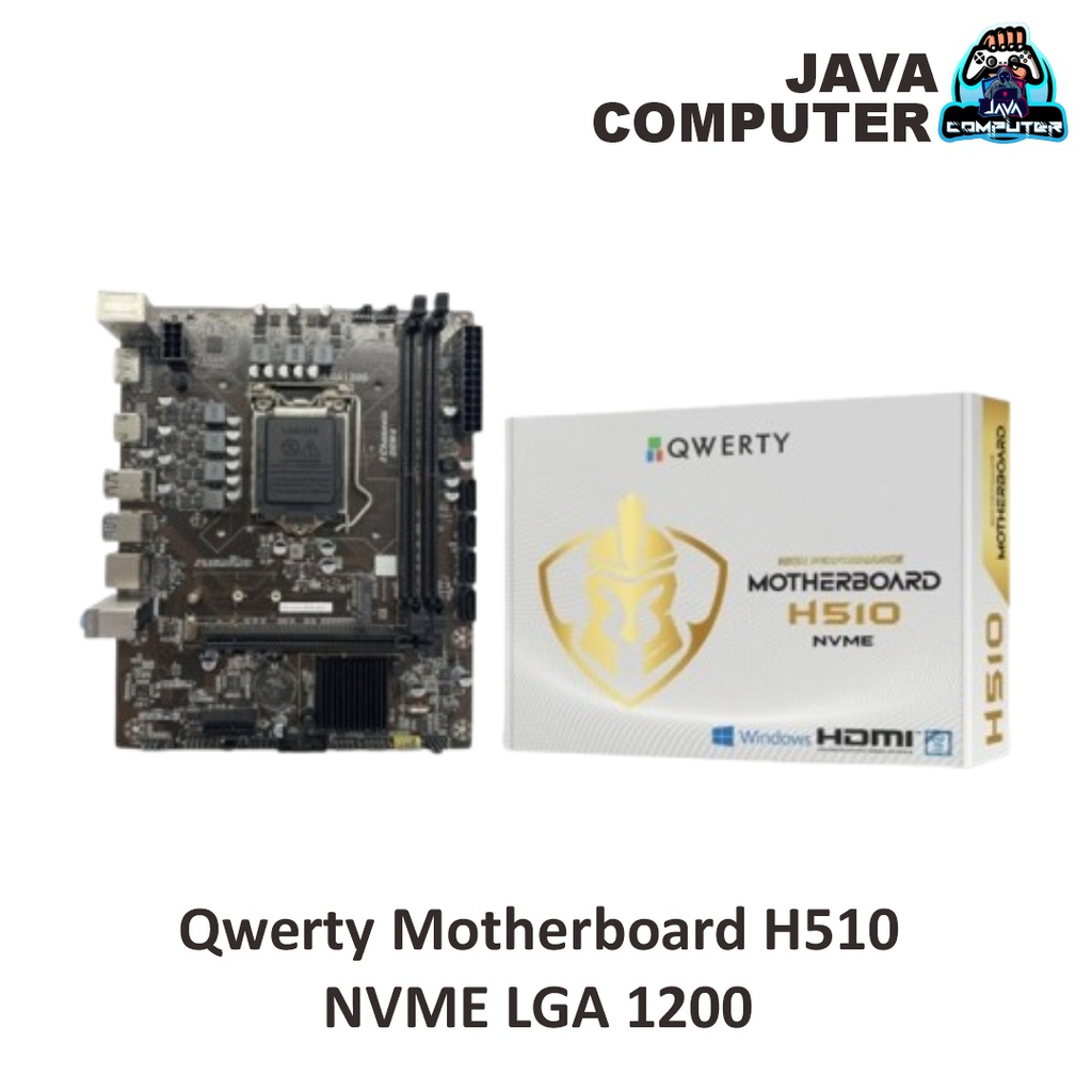 Qwerty Motherboard H510 NVME LGA 1200