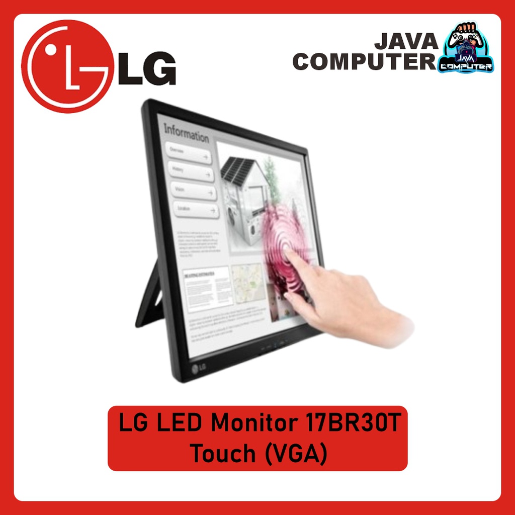 LG LED Monitor 17BR30T Touch (VGA)