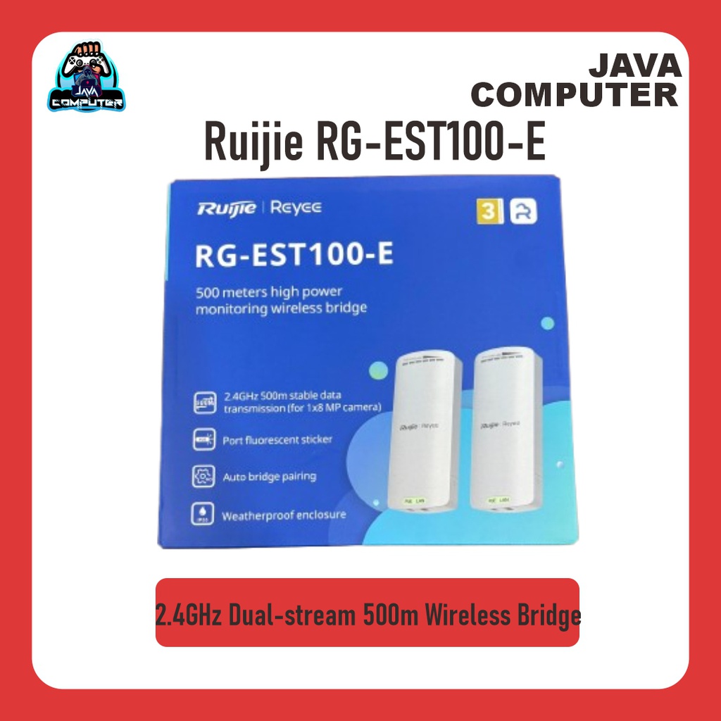 Ruijie RG-EST100-E 2.4GHz Dual-stream 500m Wireless Bridge