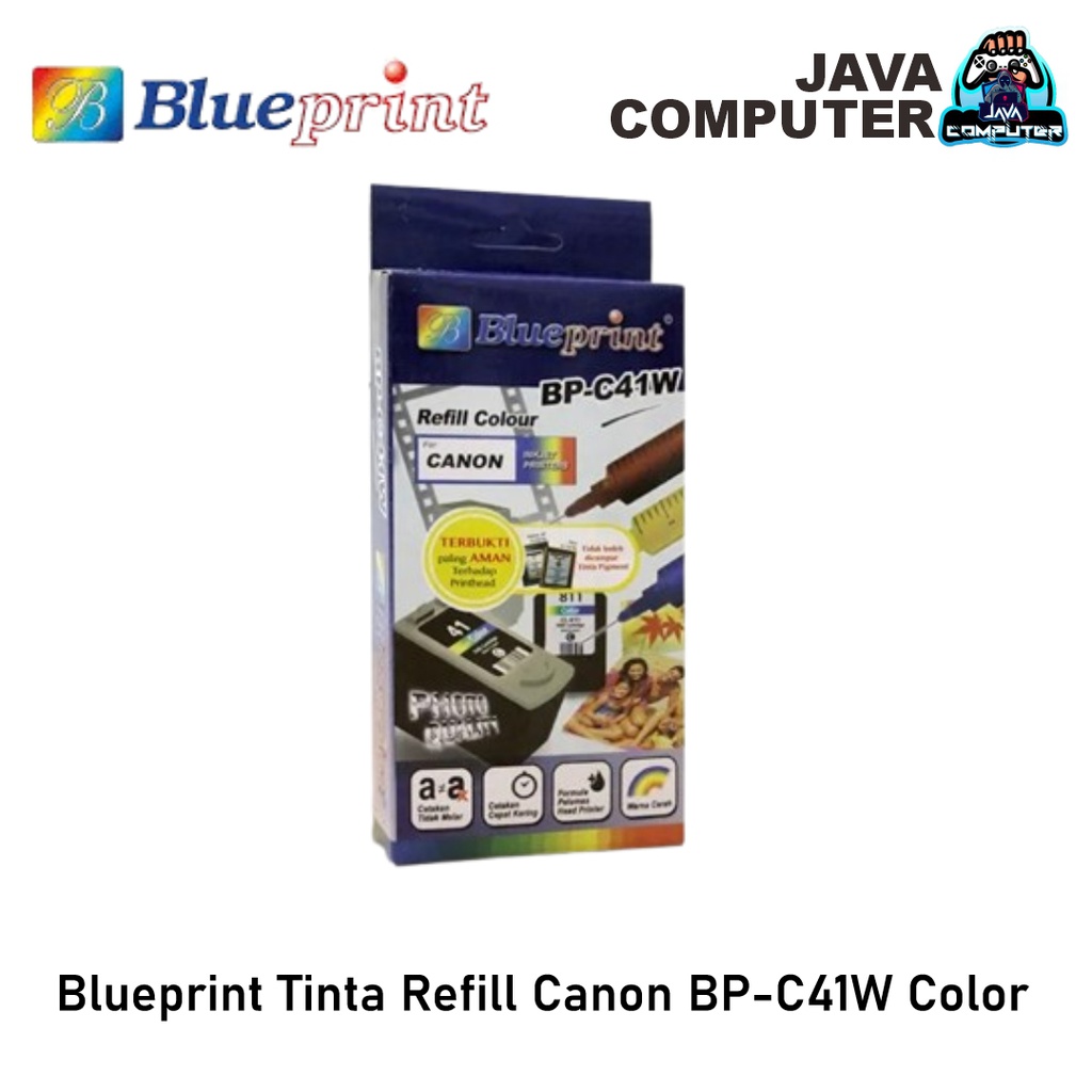 Blueprint Tinta Refill Canon BP-C41W Color