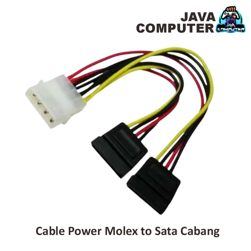 Cable Power Molex to Sata Cabang