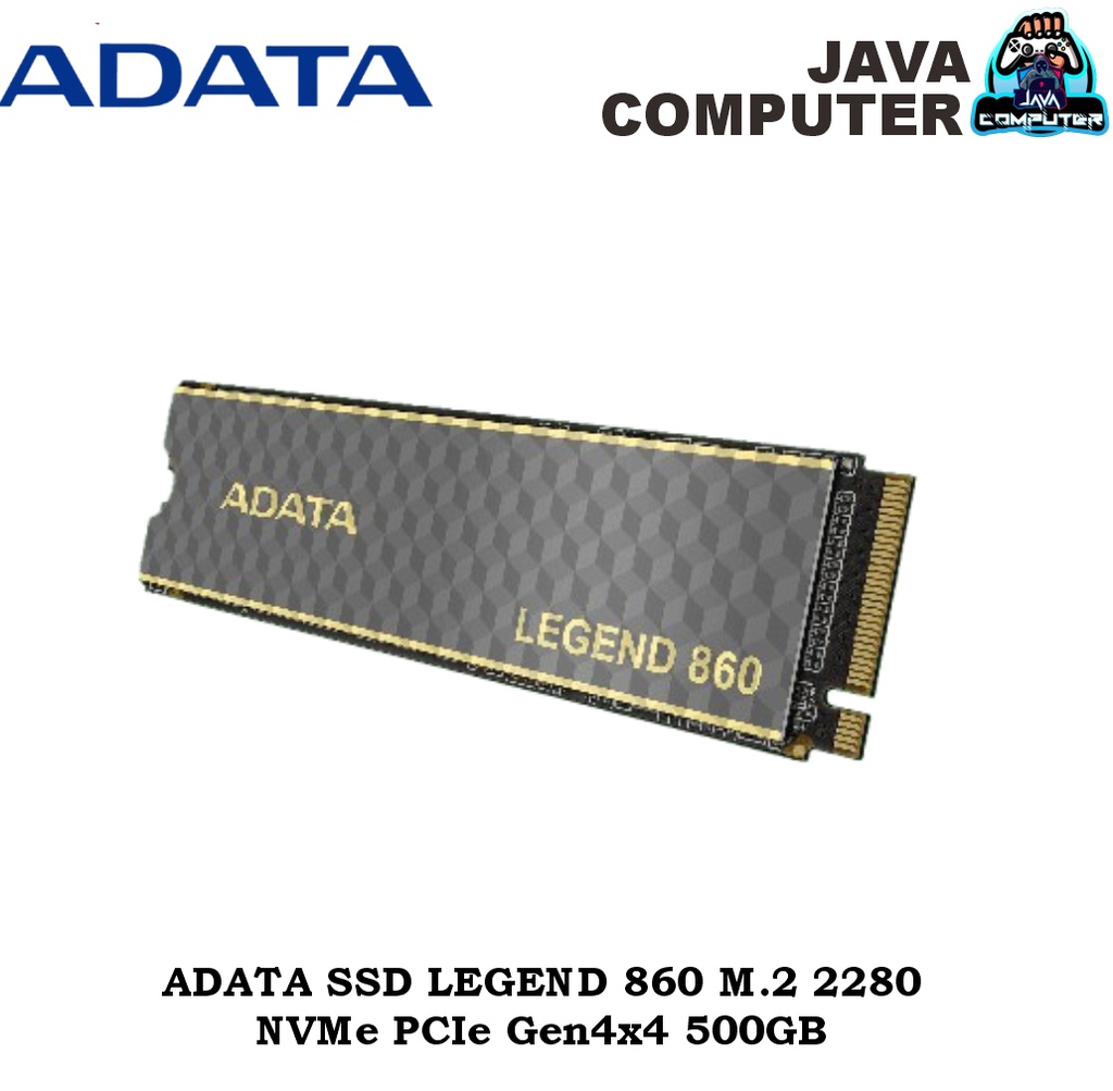ADATA SSD LEGEND 860 M.2 2280 NVMe PCIe Gen4x4 500GB
