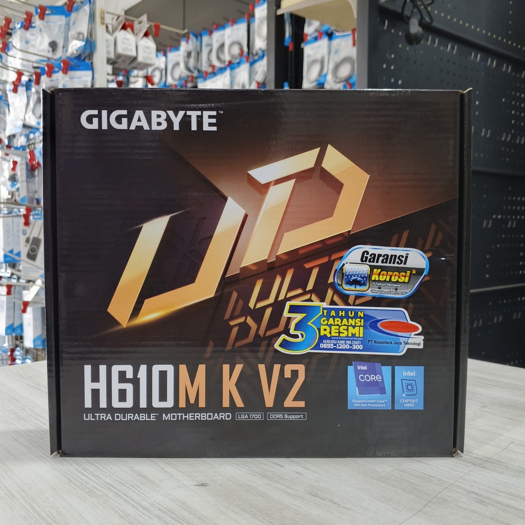 Gigabyte Motherboard H610M-K V2 LGA 1700 DDR5
