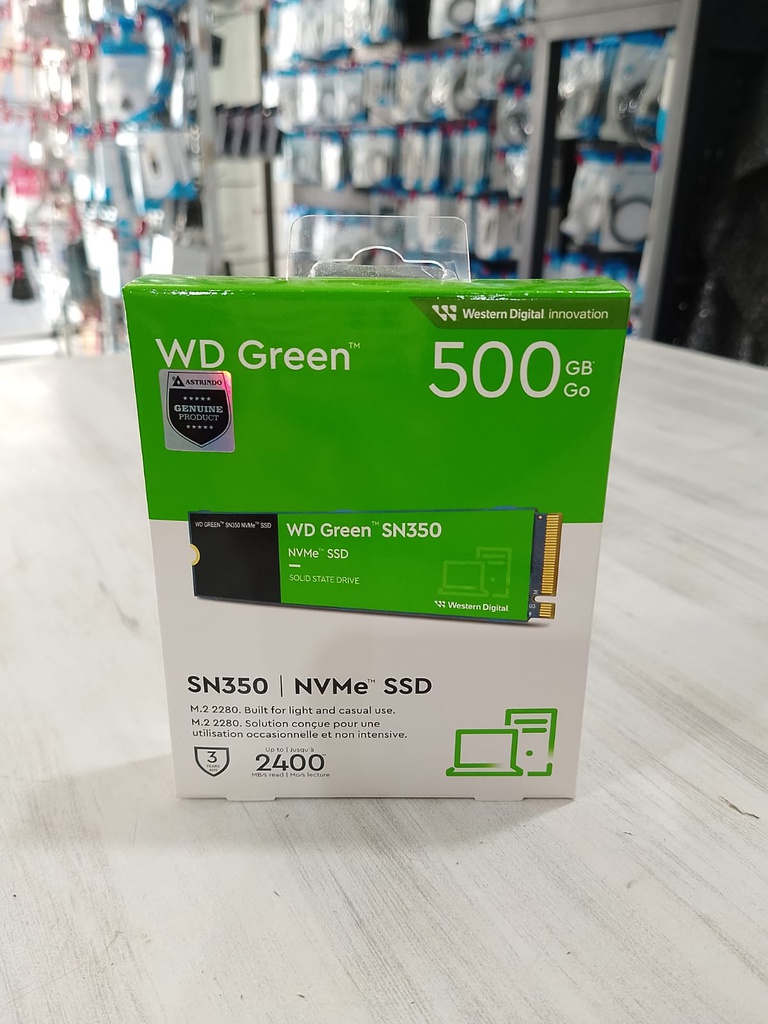 WD Green SN350 SSD NVME M.2 500GB