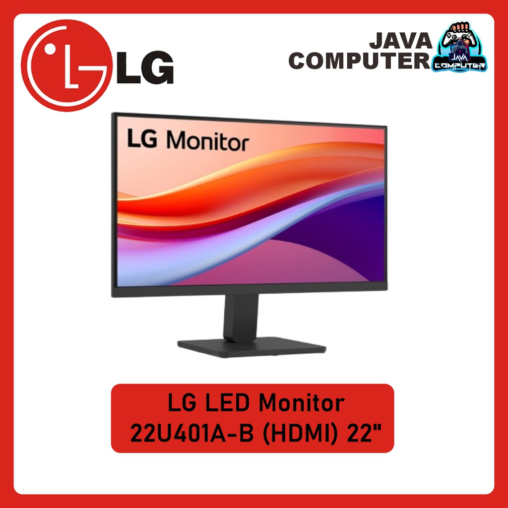 LG LED Monitor 22U401A-B (HDMI) 21.5" FHD, 100Hz, 1ms MBR, 99% sRGB