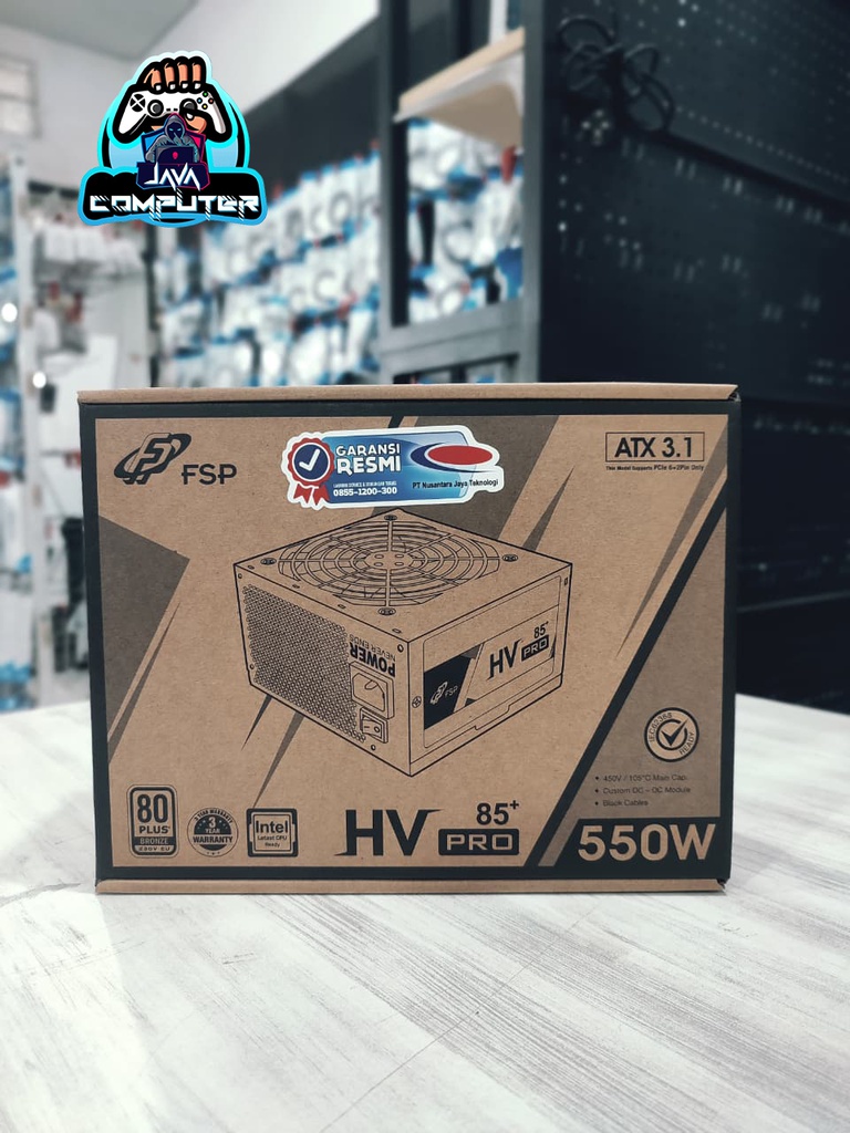 FSP PSU HV PRO 550W 85+ Bronze