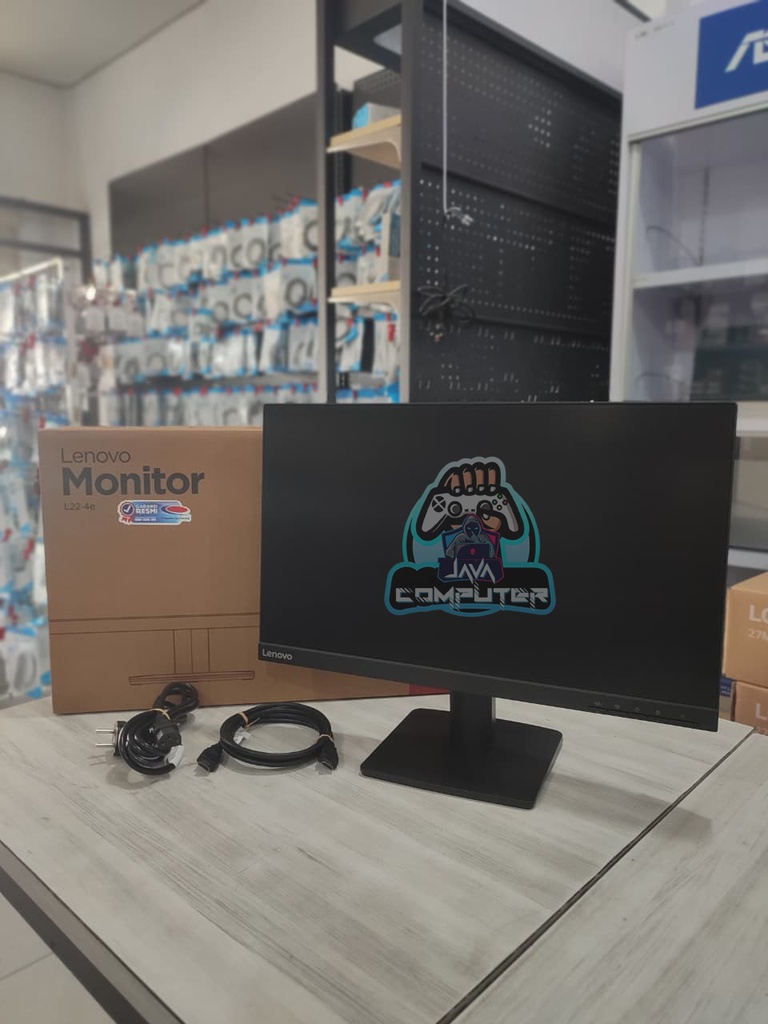 Lenovo LED Monitor L22-4e 21.5" FHD (HDMI VGA)