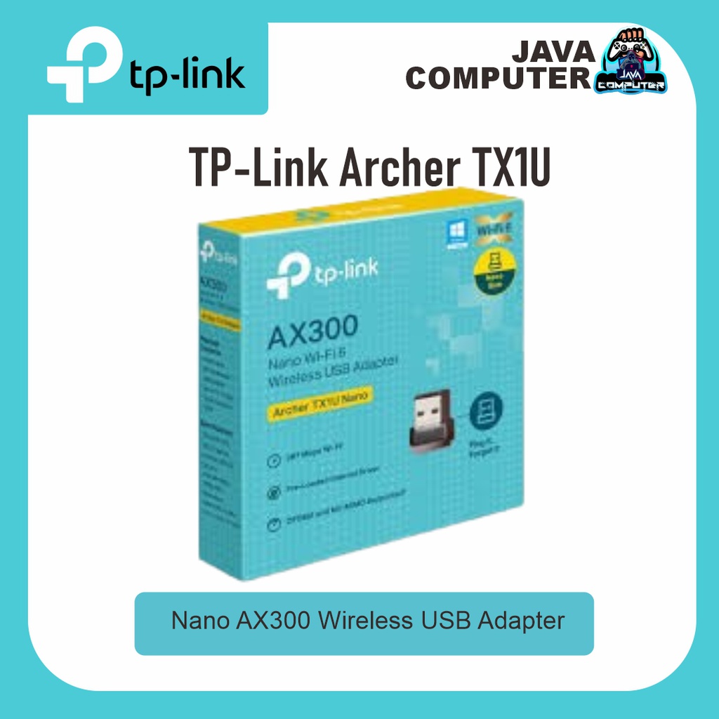 TP-Link Archer TX1U Nano AX300 Wireless USB Adapter