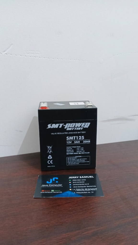 SAMOTO Battery Aki SMT125 12V 5AH