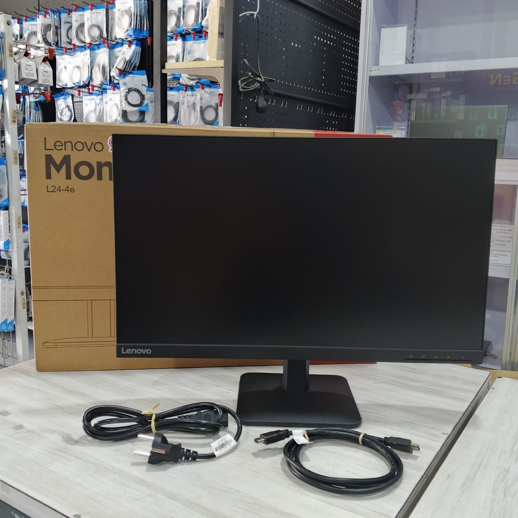 Lenovo LED Monitor L24-4e 23.8" FHD (HDMI VGA)