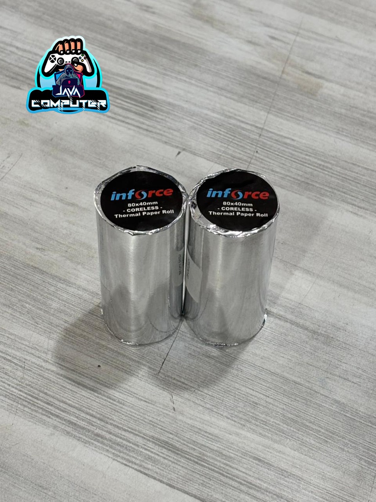 Inforce Thermal Paper Roll 80X40 MM