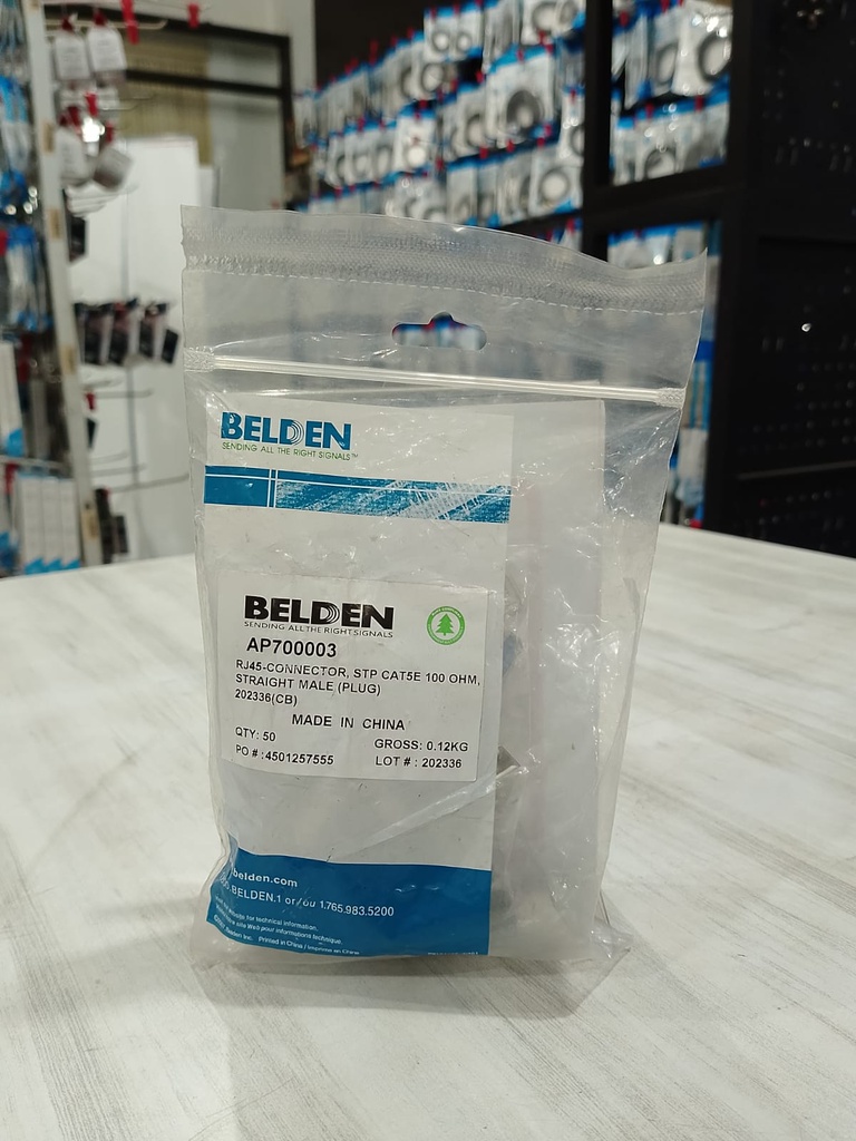 Belden Connector RJ45 CAT 5E AP700003 STP Metal
