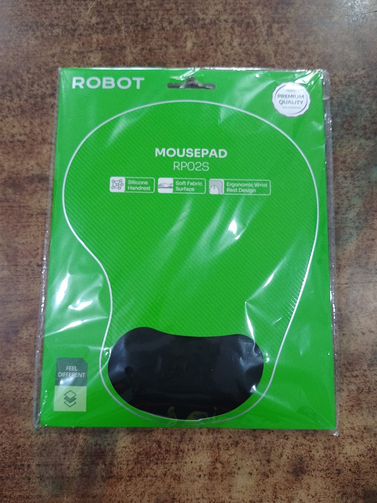 Robot Mouse pad Bantal RP02S w/ Ergonomic Wrist Rest