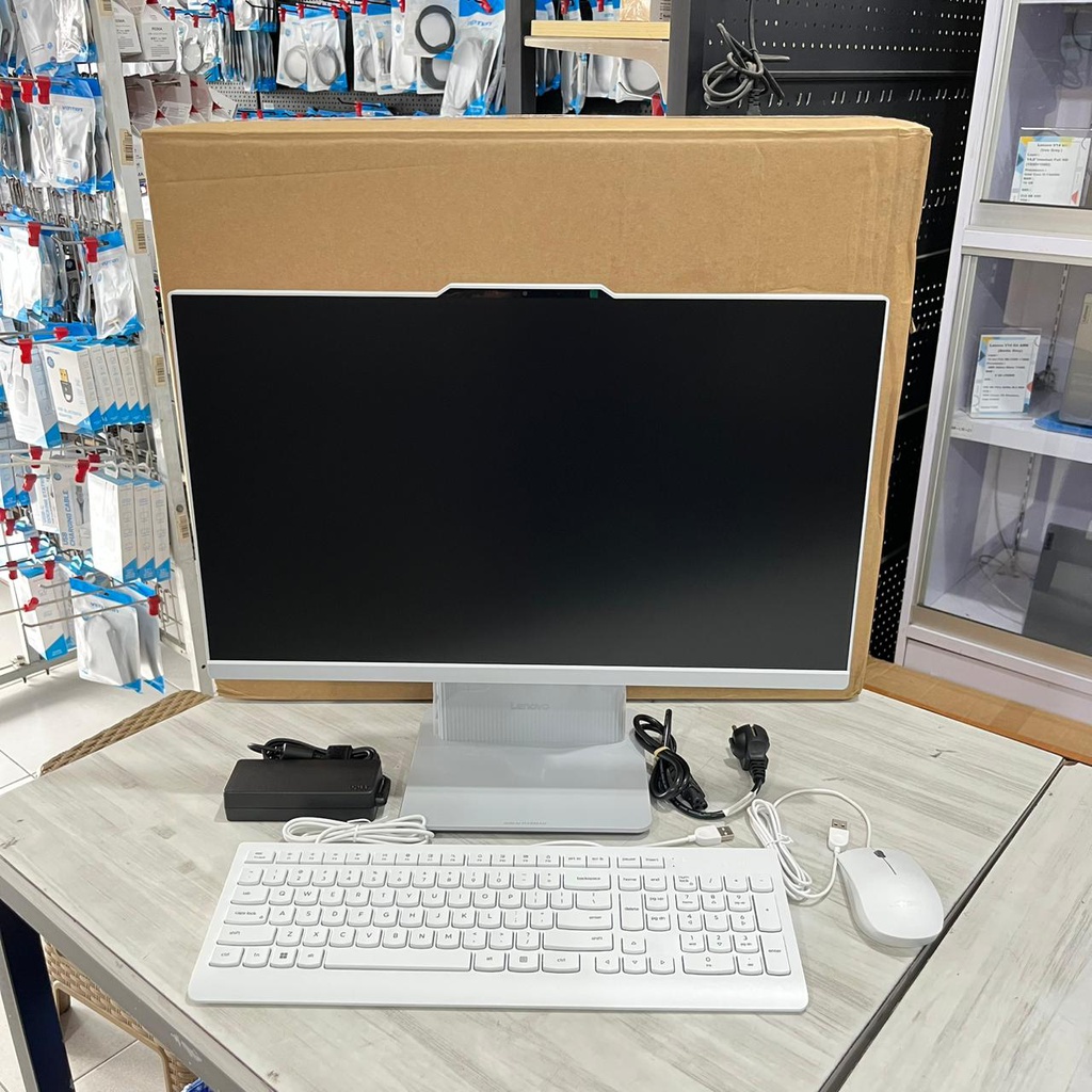 Lenovo AIO IdeaCentre 24IRH9 F0HN00QJID/Intel Core i5-13420H/8GB/512GB SSD/23.8" FHD/Win 11+OHS+M365B/Cloud Grey