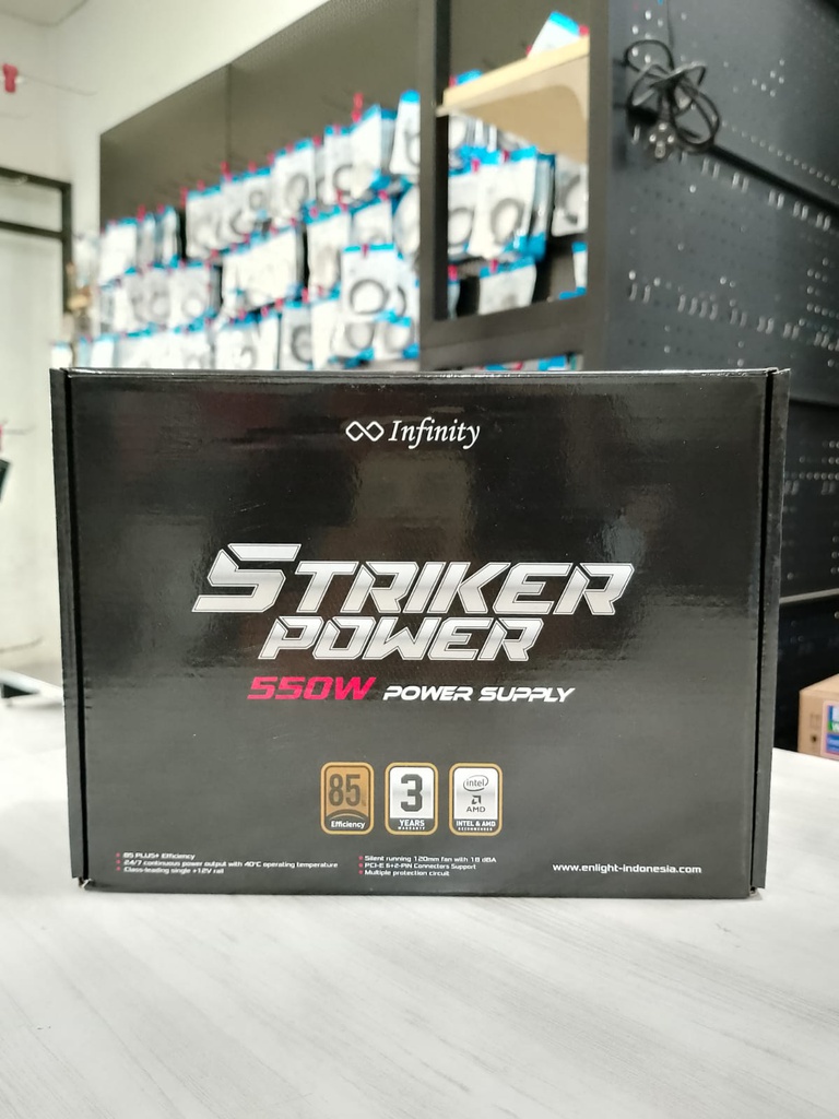 Infinity PSU Striker Power 550W 80+ Bronze