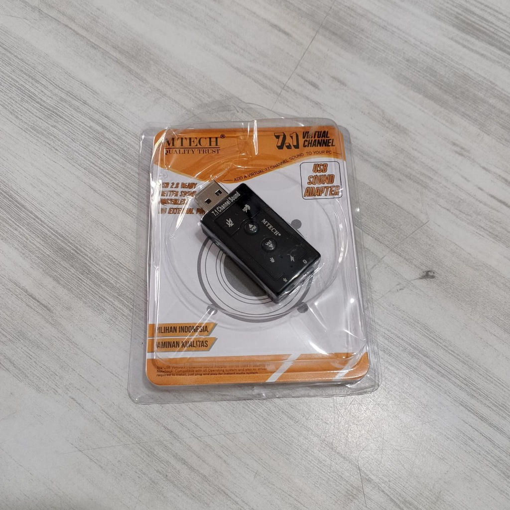 USB Sound Card 7.1 External Audio Adapter