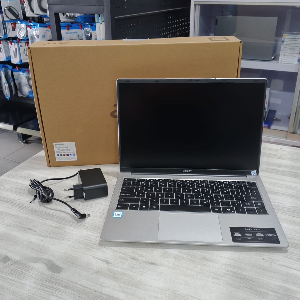 Acer Aspire Lite AL14-32P-C8PX/Intel N150/8GB/256GB SSD/14.0" WUXGA/Win11+OHS+M365B/Light Silver (BAG)