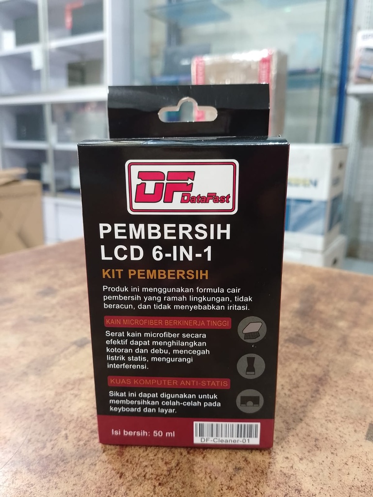 Data Fast LCD Cleaner Kit 6 in 1 Pompa