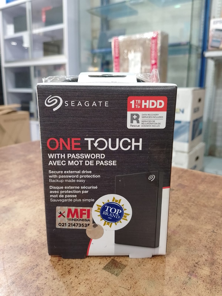 Seagate HDD One Touch 1TB Black