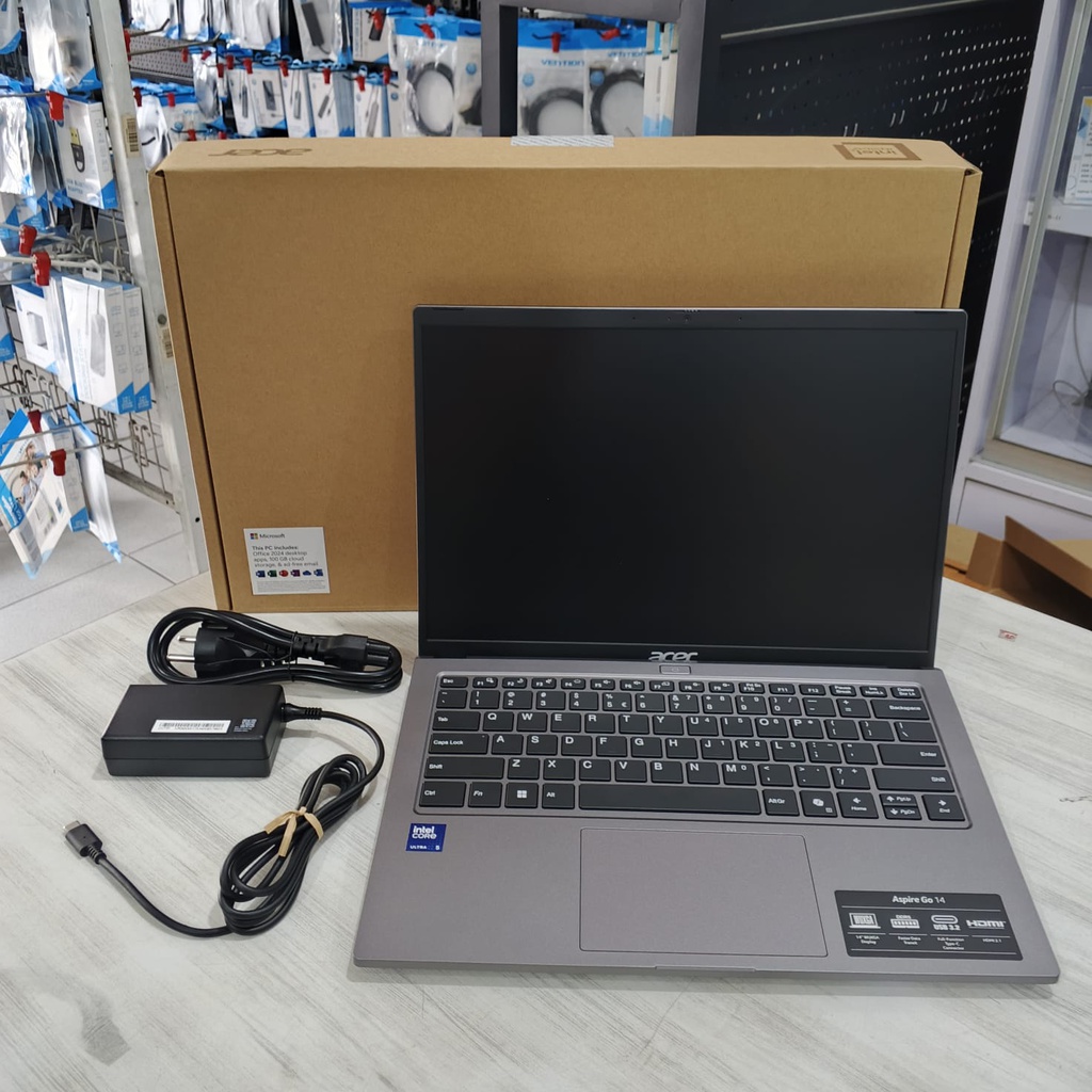 Acer Aspire Go 14 AG14-71M-5471 Intel Core Ultra 5 125H/16GB/512GB SSD/14.0″ WUXGA/Win 11 Home+OHS+M365B/Steel Grey (BAG)